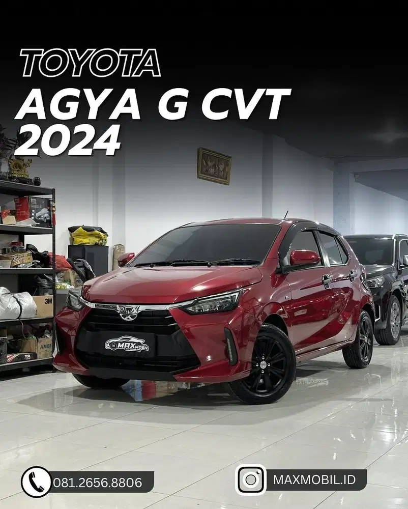 [ODO 5RB‼️] TOYOTA AGYA CVT 2024 pemKaian 2025