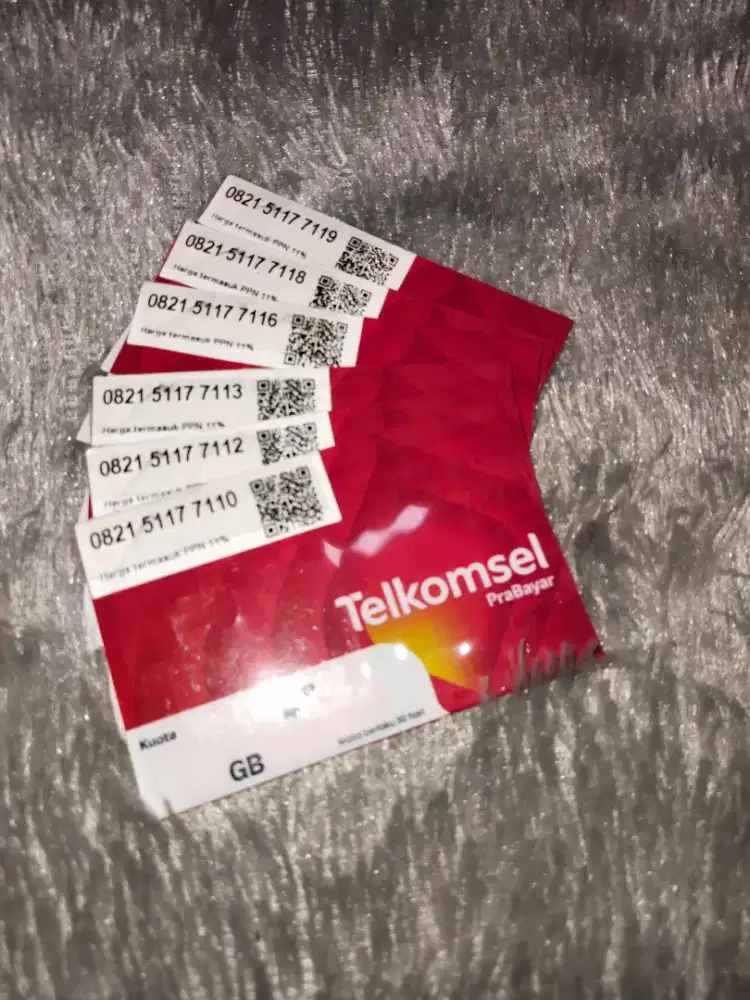 potongan harga 50k/pcs Nomor cantik Telkomsel