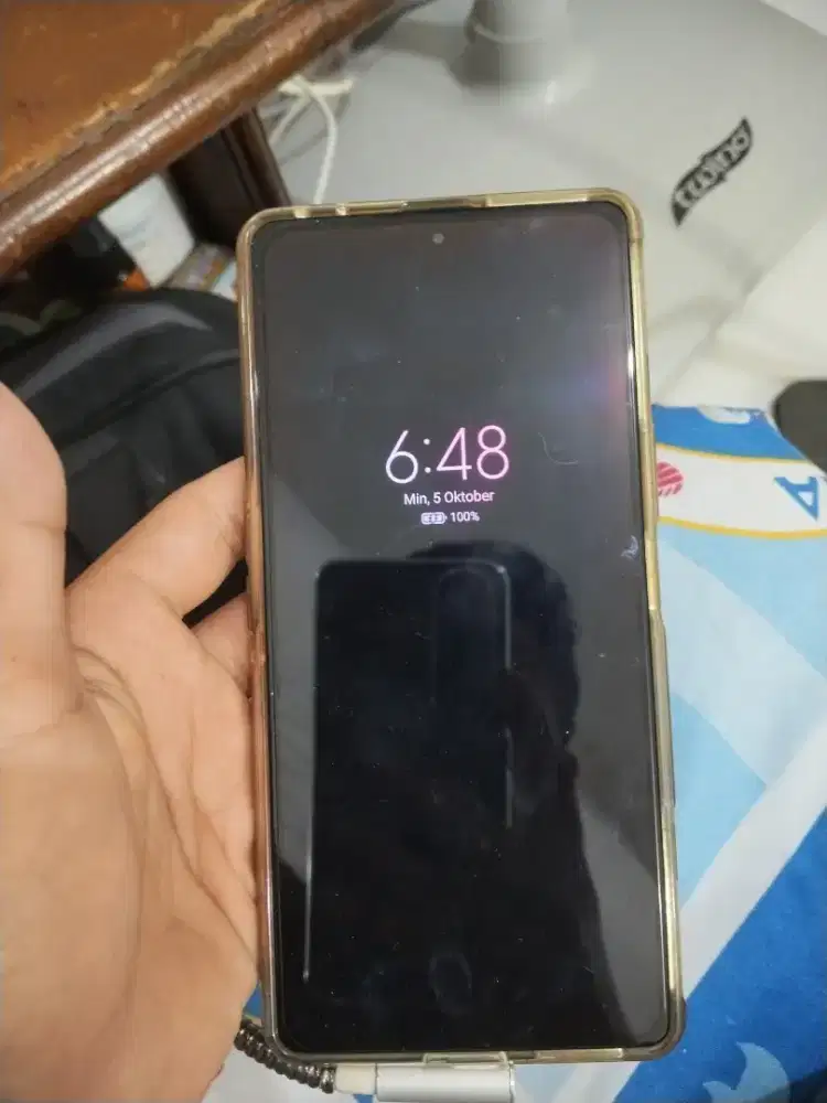 POCO F4 GT warna hitam fullset original lengkap