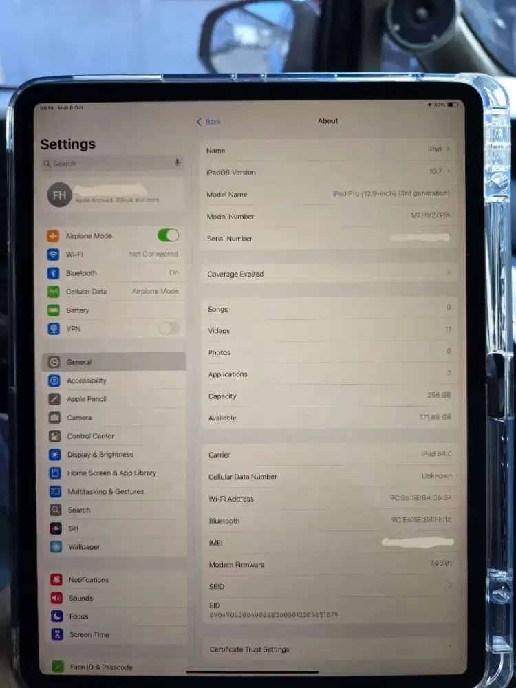 Ipad Pro 12.9 inch 2018