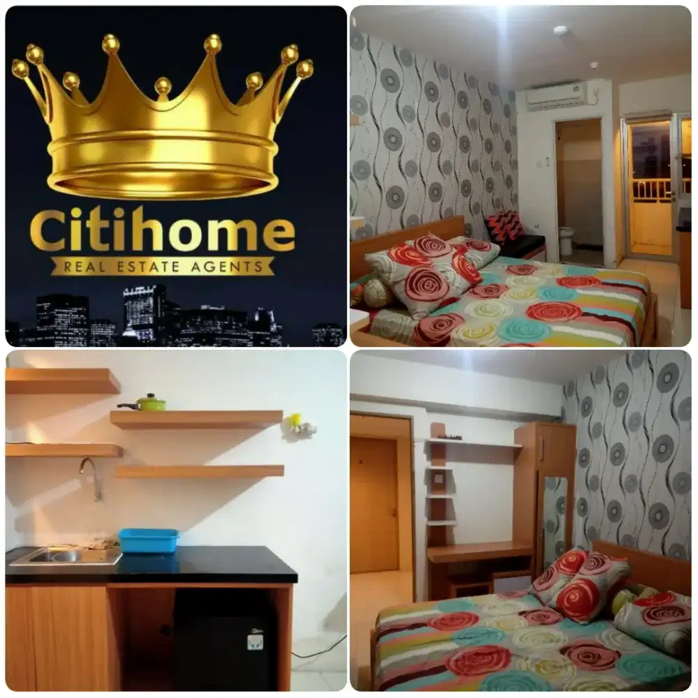 Menyewakan apartemen educity 1BR bulanan by citihome