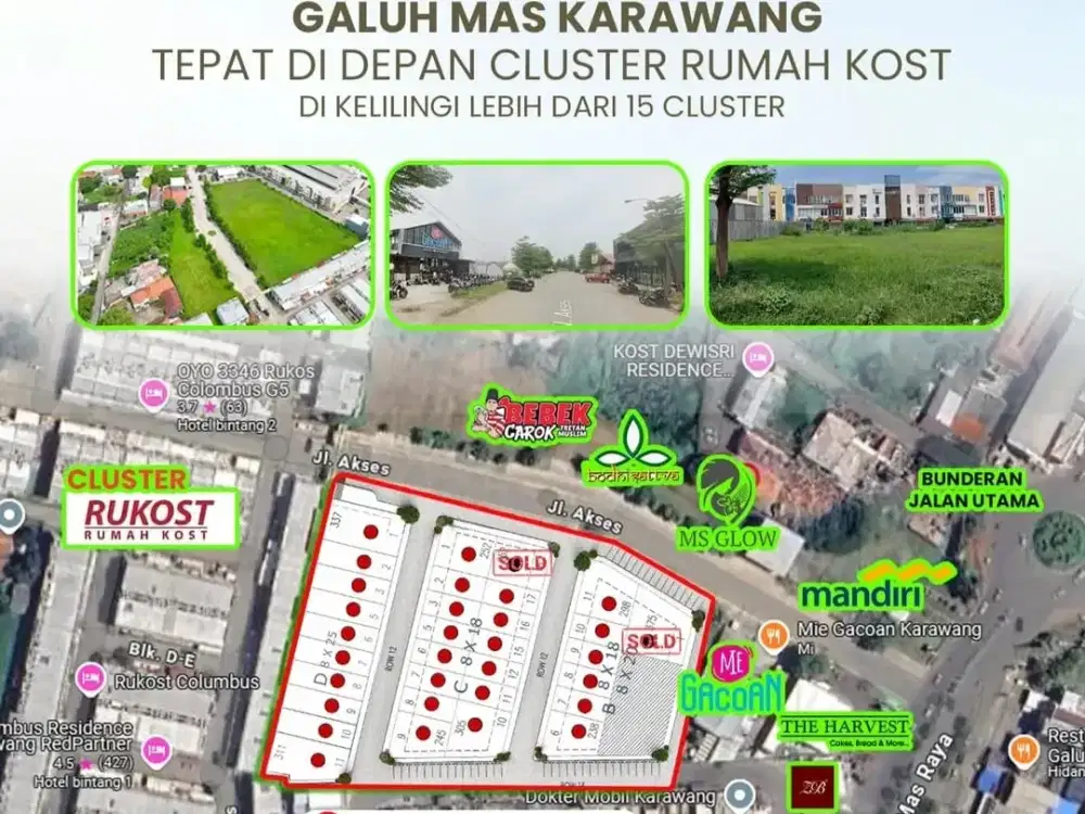 DIJUAL TANAH KAVLING KOMERSIAL PREMIUM