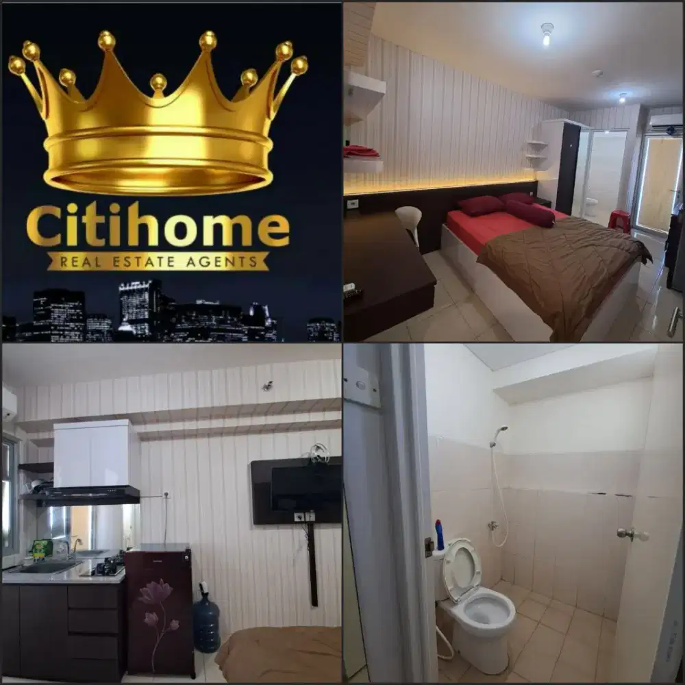 Menyewakan apartemen educity 1BR bulanan by citihome