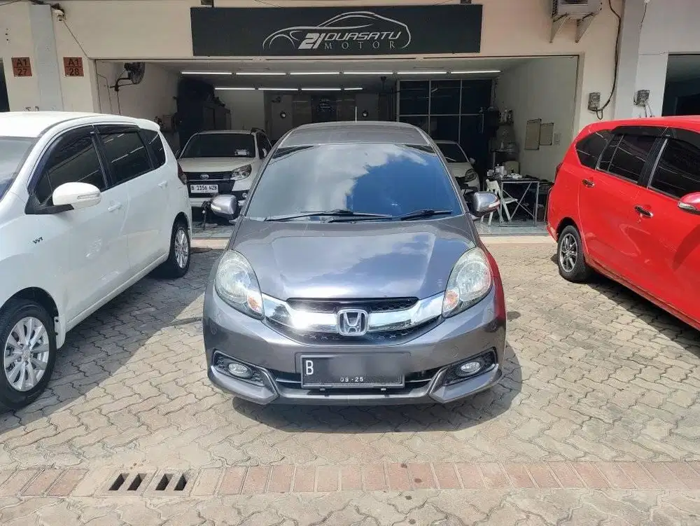 MOBILIO E CVT AUTOMATIC 2015 ABU ABU HONDA