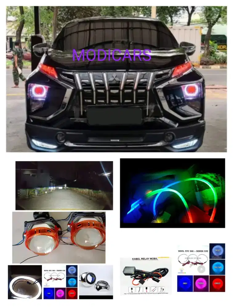 biled headlamp xpander SM pasang dtmpt anda berada