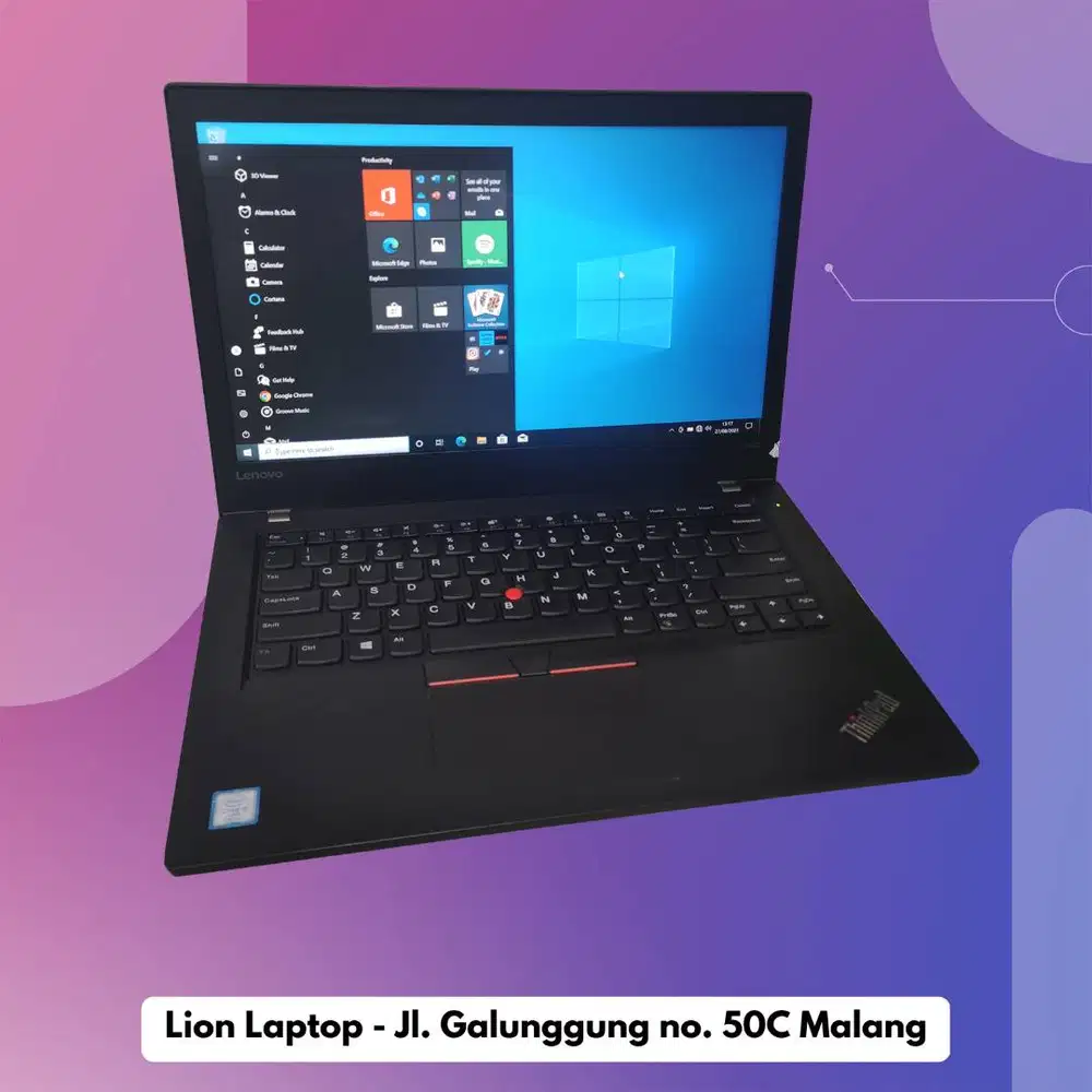 RAM 16GB Core i5 Gen7 SSD 256GB Lenovo Thinkpad T470 [06|10]