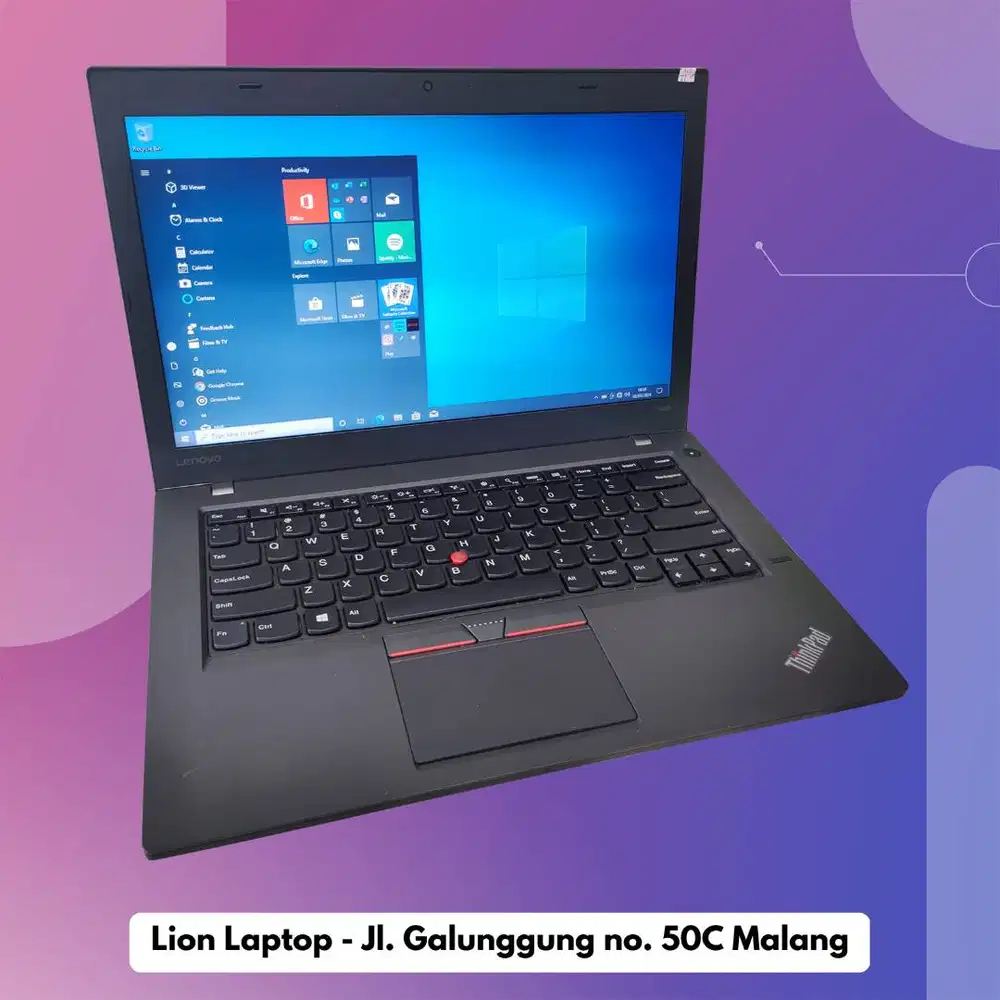 RAM 8GB Core i5 SSD 256GB Lenovo Thinkpad T460 [06|10]