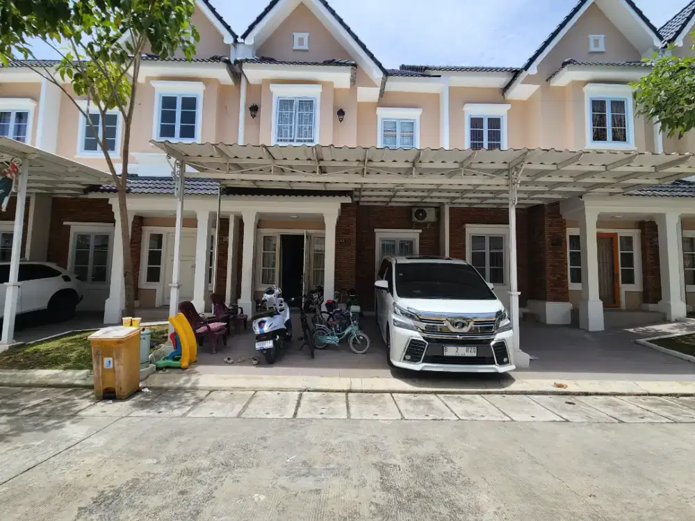 RUMAH 2 LANTAI FULL FURNISHED DIJUAL MEDAN RESORT CITY