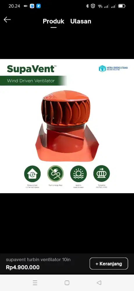 Turbin Ventilator