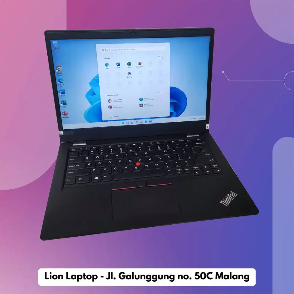 Core i5 GEN 11 Slim Mulus RAM 8 SSD 256 Lenovo Thinkpad L13 [06|10]
