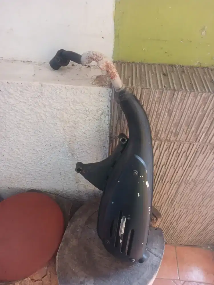 Knalpot standar vespa matic