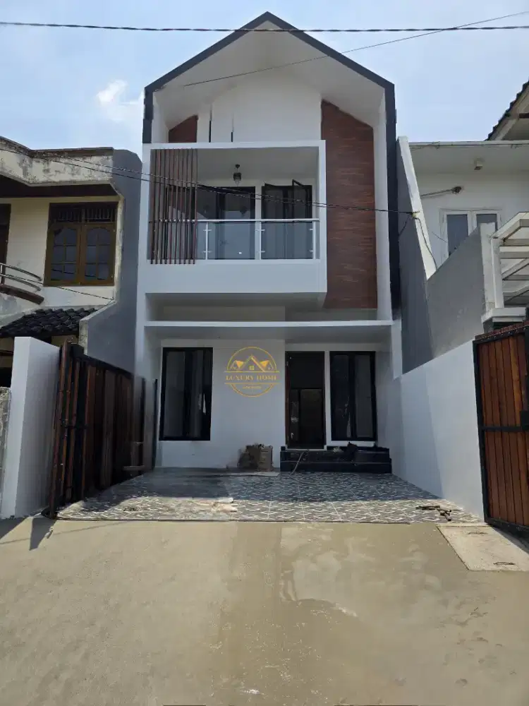 Rumah Modern Minimalis si Kav DKI Pd Kelapa Duren Sawit Jakarta Timur