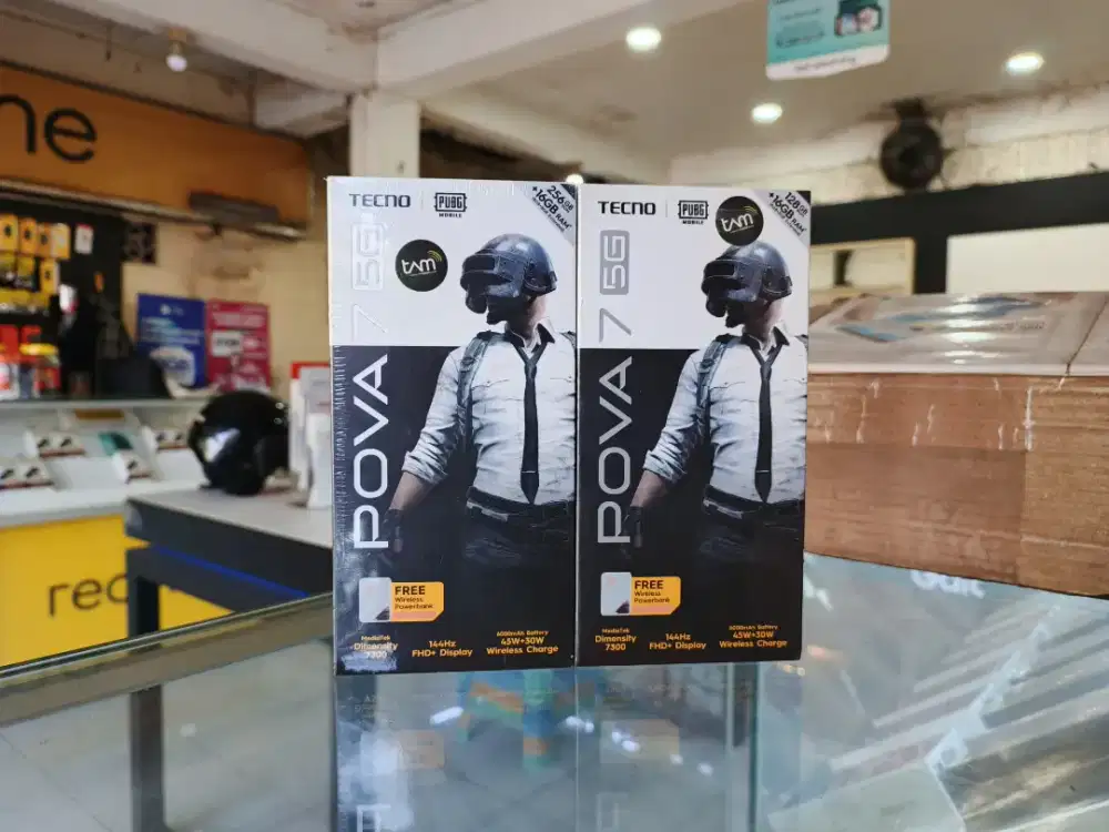 [ Fast respon WA ] Tecno Pova 7 5G 8+8/256 Garansi resmi 15bln