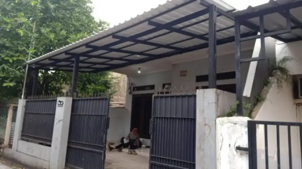 Kanopi baja ringan atap alderon, spandek pasir dan polos