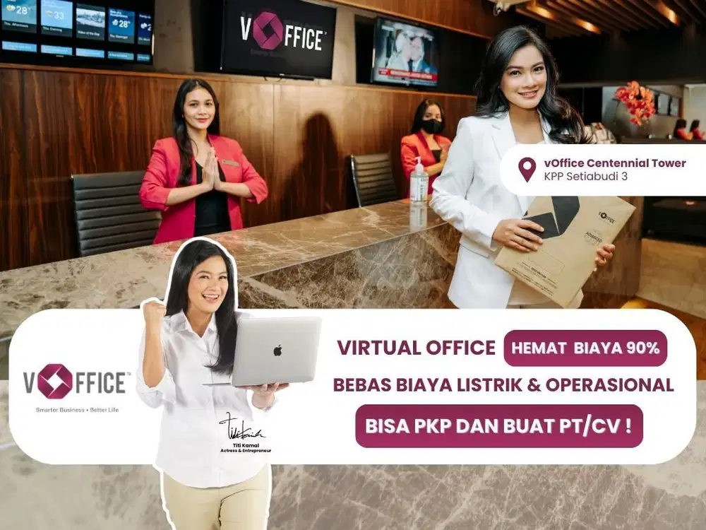 SEWA KANTOR VIRTUAL PREMIUM KAWASAN SEMANGGI JAKARTA SELATAN