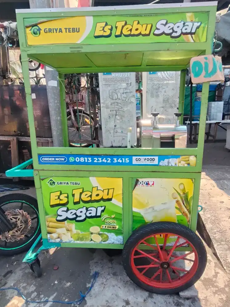 Jual Cepat Gerobak Tebu