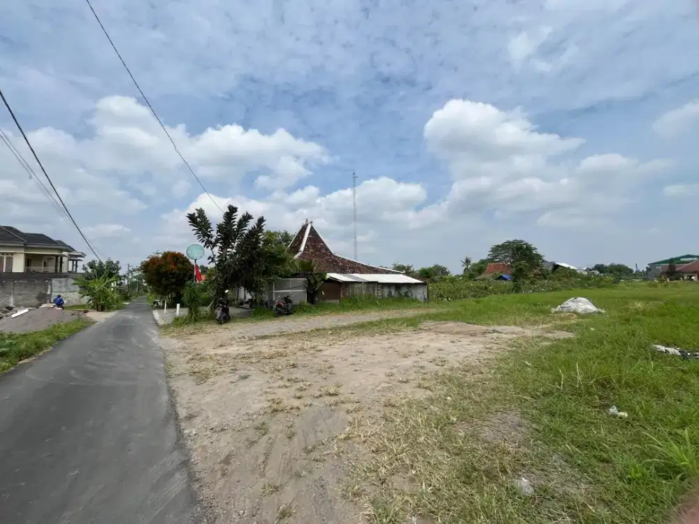 Tanah di Jl Damai View Sawah Dekat Ndalem Klangean