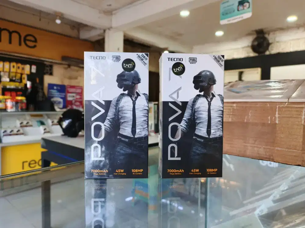 [ Fast respon WA ] Tecno Pova 7 8+8/256 Garansi resmi 13bln