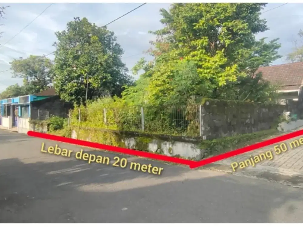 Tanah Pekarangan Bagus  di Maguwo Dekat Jogjabay
