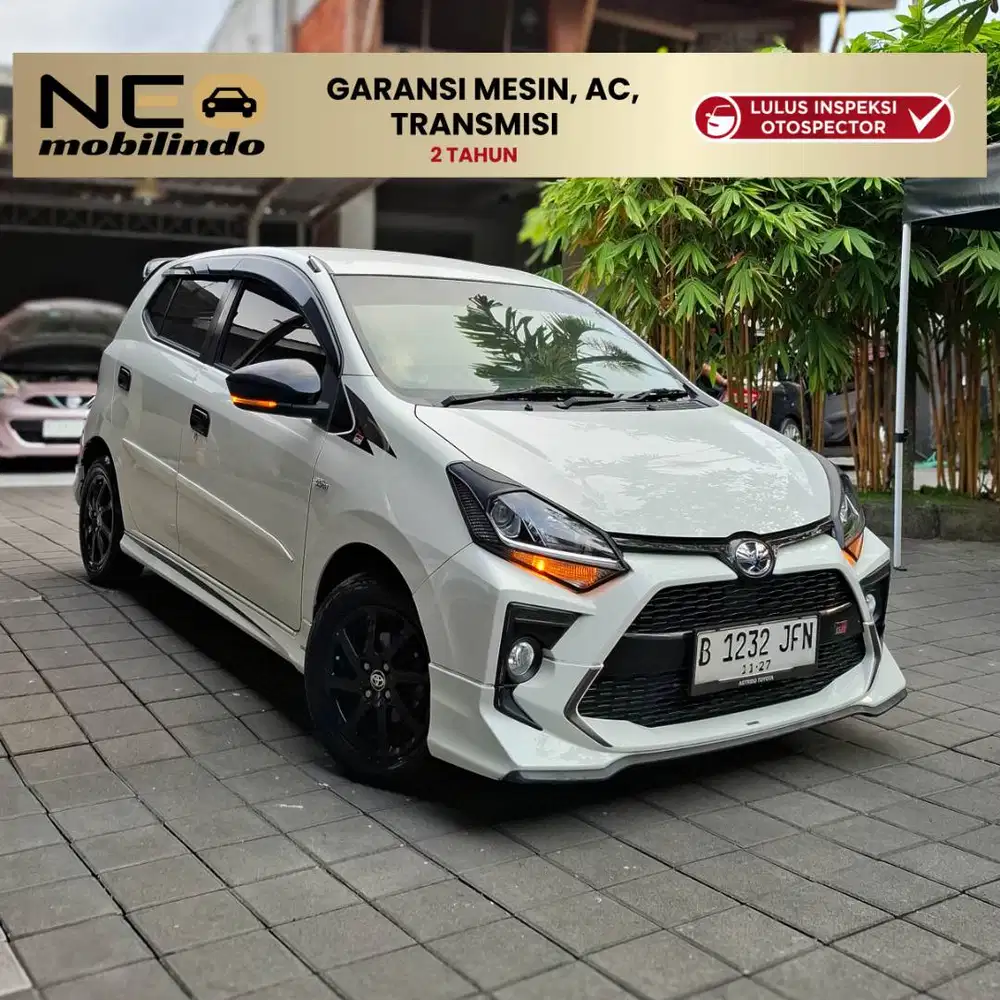 [ Garansi mesin, matic s/d 2Th ] TOYOTA AGYA 1.2 G AT 2022 PUTIH