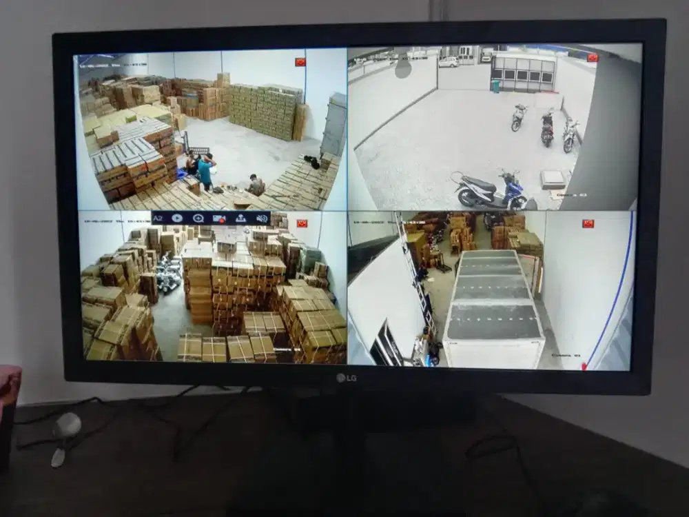 PAKET LENGKAP KAMERA CCTV FULLCOLOR AUDIO