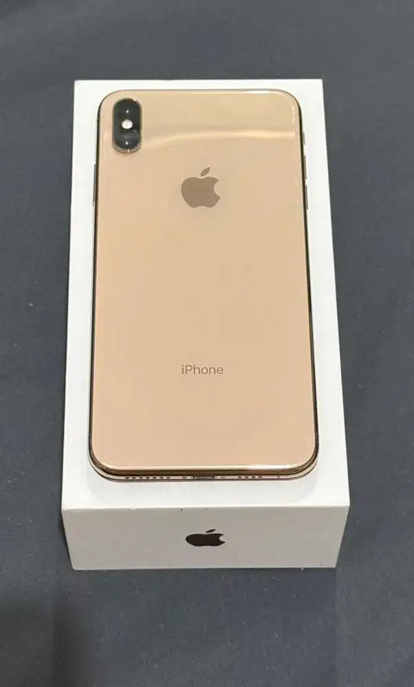 IPHONE XS MAX ( Lengkap dos, hedaset, charger)