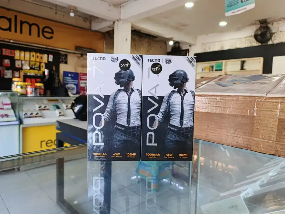[ Fast respon WA ] Tecno Pova 7 8+8/128 Garansi resmi 13bln