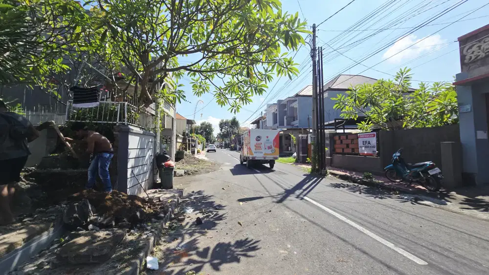 Tanah strategis Gadung dekat RS puri Raharja Denpasar Bali