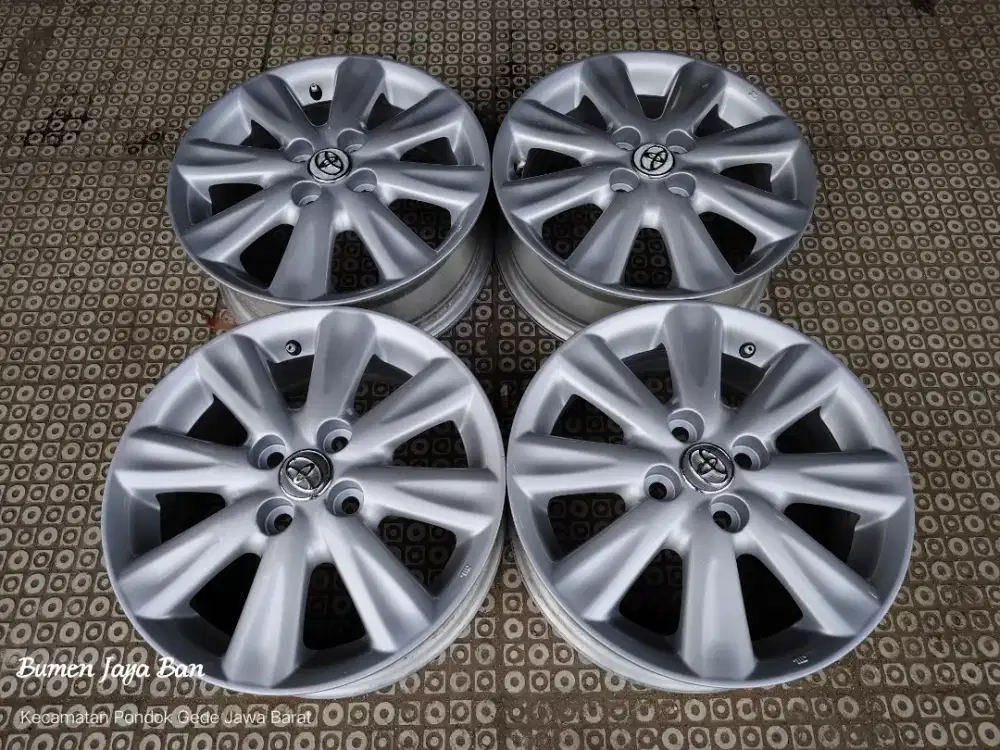Velg oem toyota yaris R15 untuk vios soluna etios starlet dll