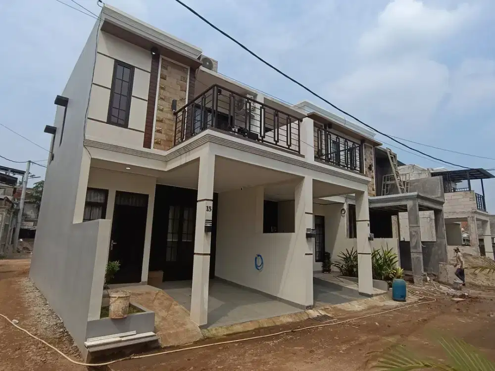 Rumah Baru Unit Ready dan Indent di Mekarsari Cimanggis Depok