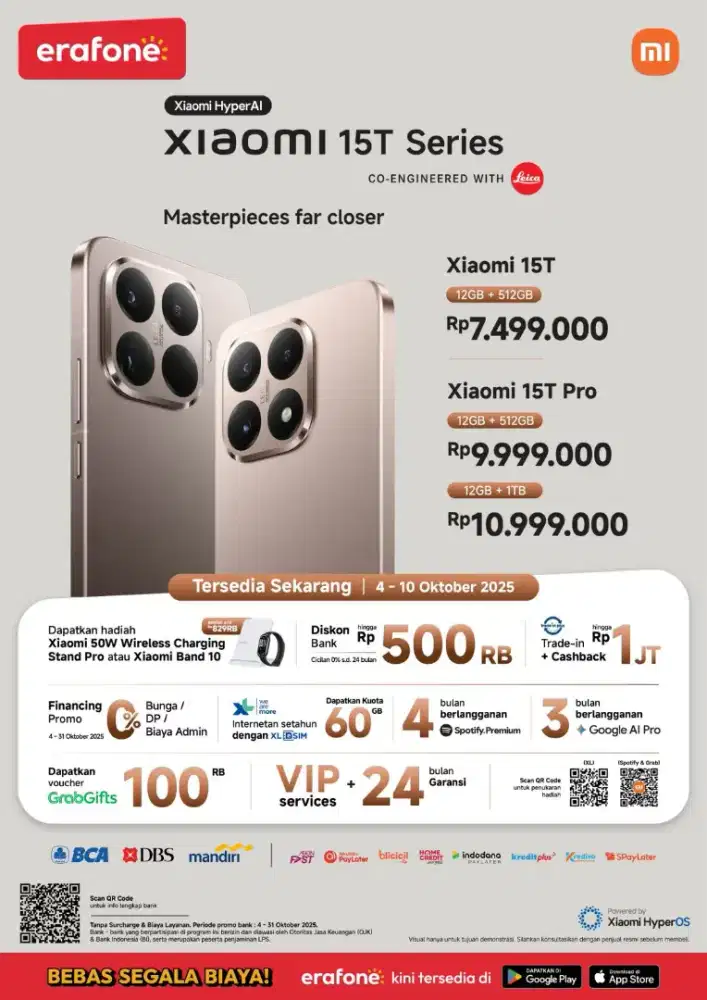 Xiaomi 15T Seriess bisa cicilan