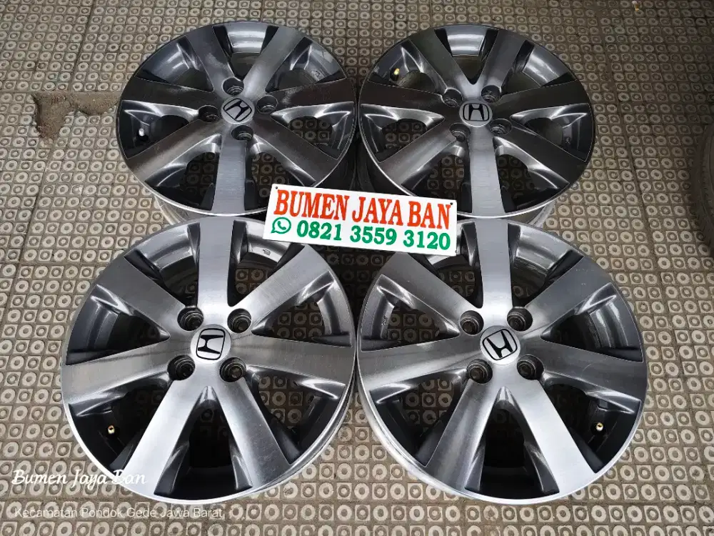 Velg oem Honda freed R15 pcd 4x100 untuk brio jazz Mobilio vios dll