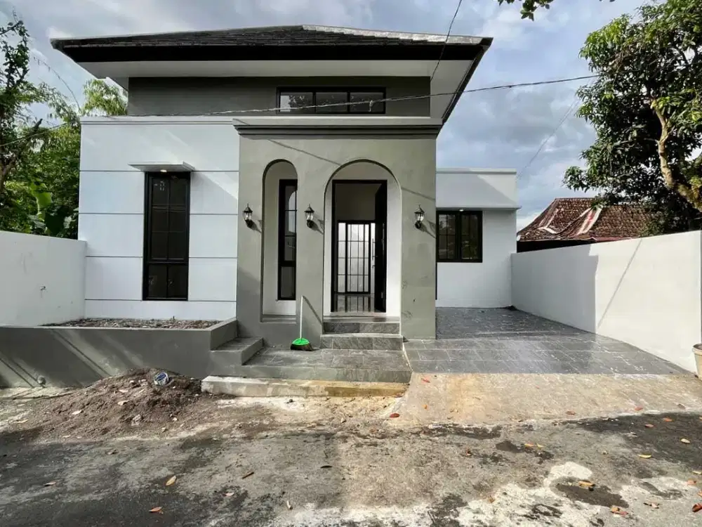 Rumah Baru Modern di jl palagan km 7 dekat sekolah Al Azhar & Hyatt