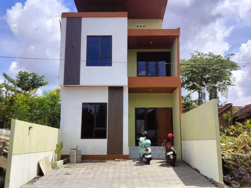 Rumah Baru kontemporer 2 lantai dekat Malioboro, Tugu & banyak kampus