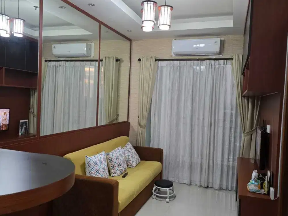 Condominium Green Bay Pluit Tipe 1 BR Full Furnished View Kota ada AC