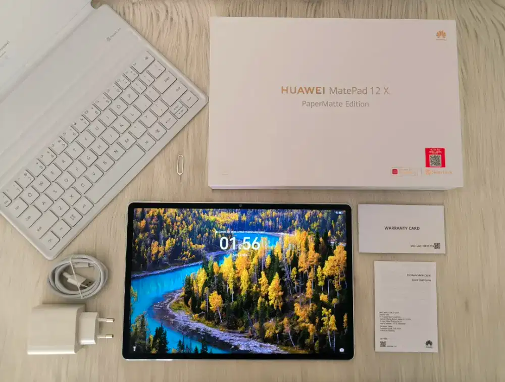 Huawei Matepad 12X 12/256 - Fullset Istimewa, Bonus Original Keyboard