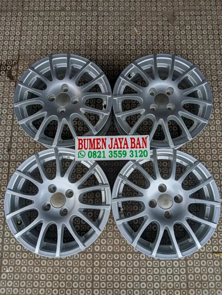Velg ori toyota Vios R15 pcd 4x100 etios calya sigra Corolla starlet