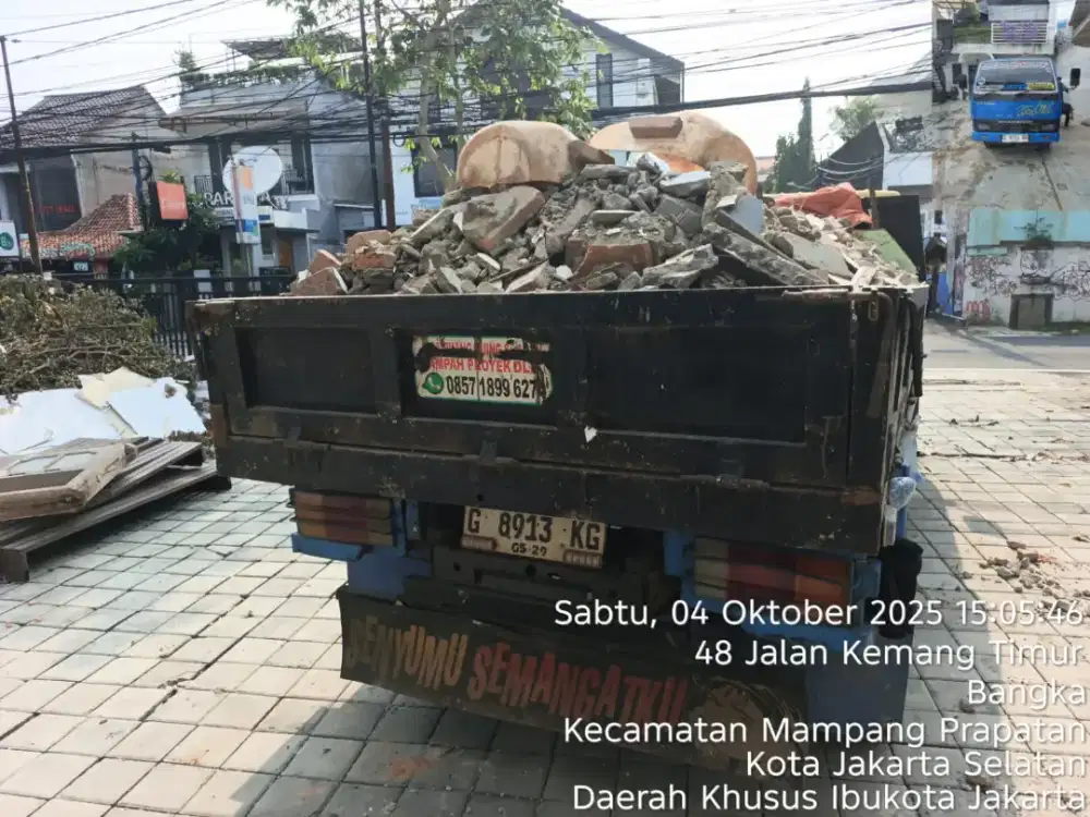 Jasa angkut puing dan buang tanah