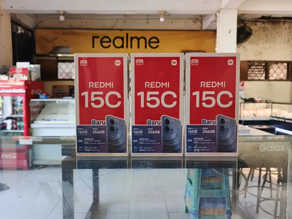 [ Fast respon WA ] Xiaomi Redmi 15C NFC 8+8/256 Garansi resmi 15bln