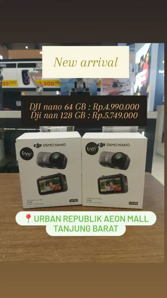 DJI OSMO NANO 64 GB /128 GB