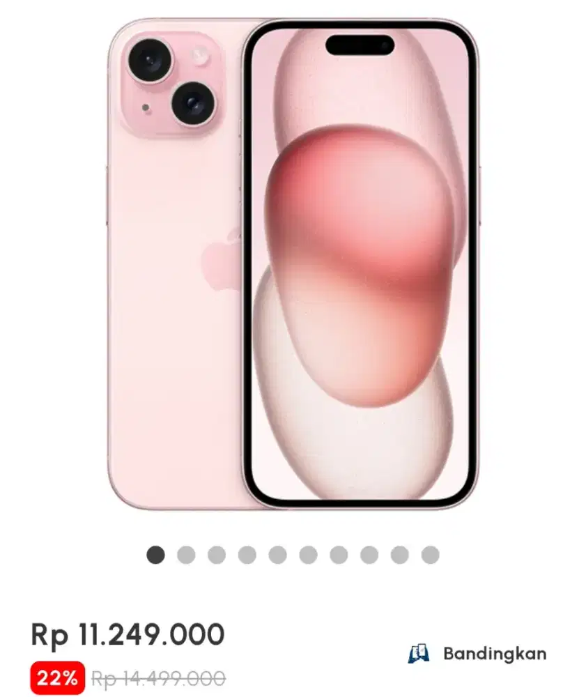IPHONE 15 128GB New iBox Bisa Cash/Kredit Cepat dan Mudah Tanpa DP