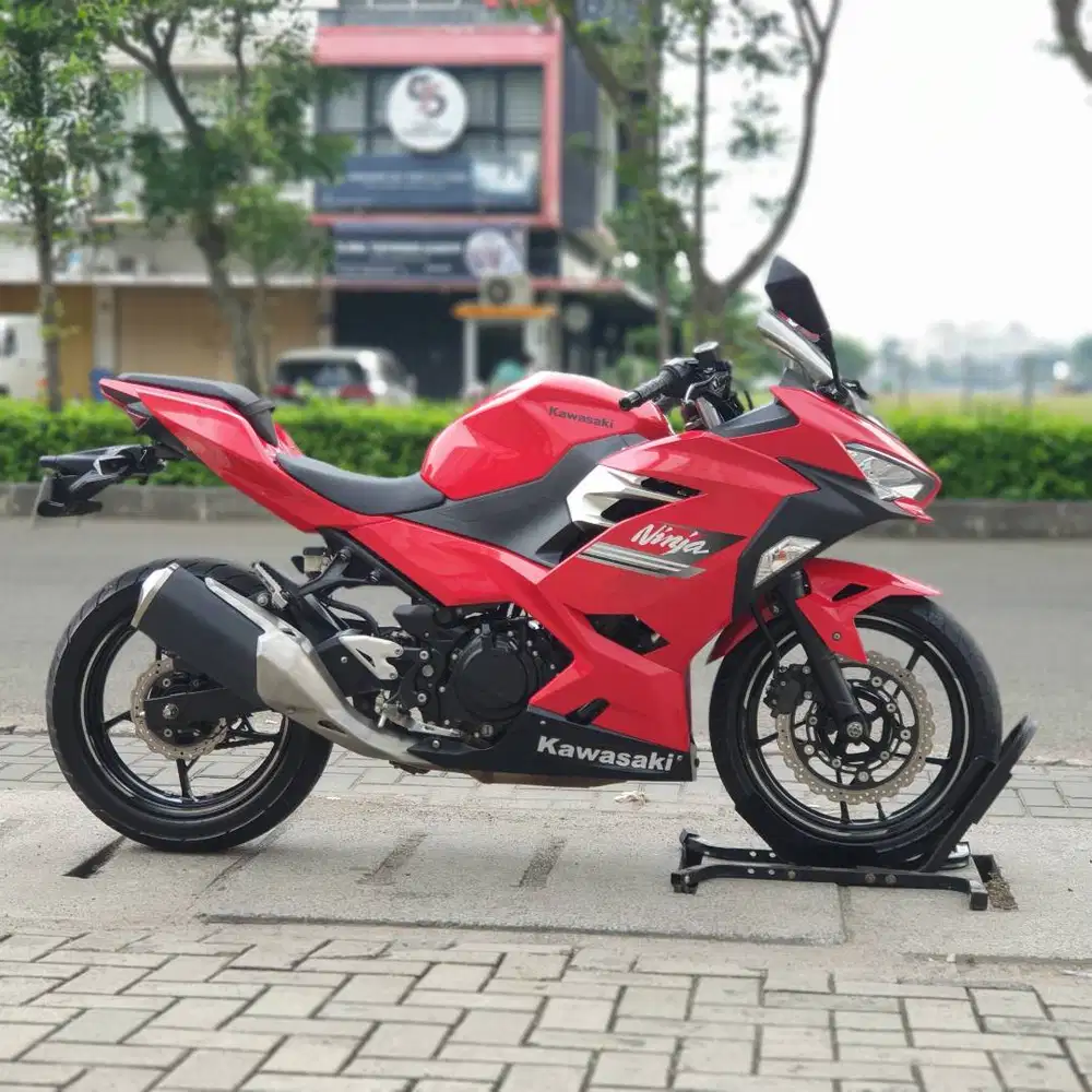 KAWASAKI NEW NINJA 250 FI MERAH 2022 KM LOW PAJAK PANJANG FULL MULUS