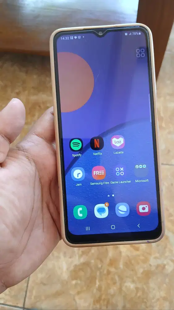 Samsung m12 Ex garansi resmi