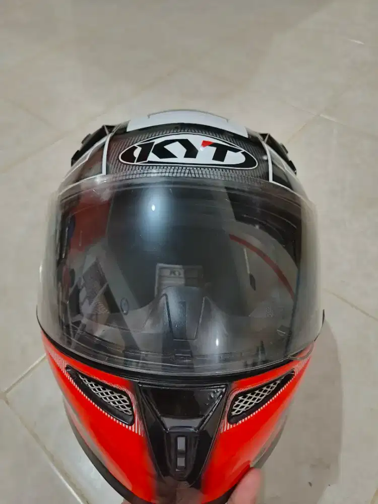 Helm KYT K2 Rider Full Face Double Visor