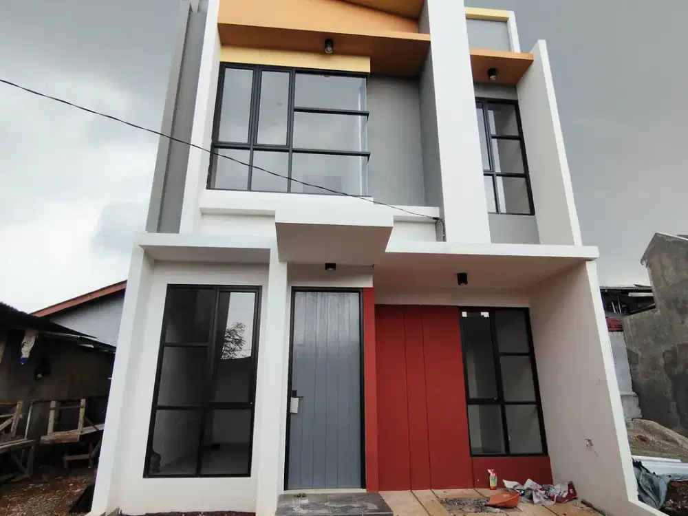 Rumah 2 Lt Siap Huni Harga dibawah pasaran dekat Stasiun Jurangmangu