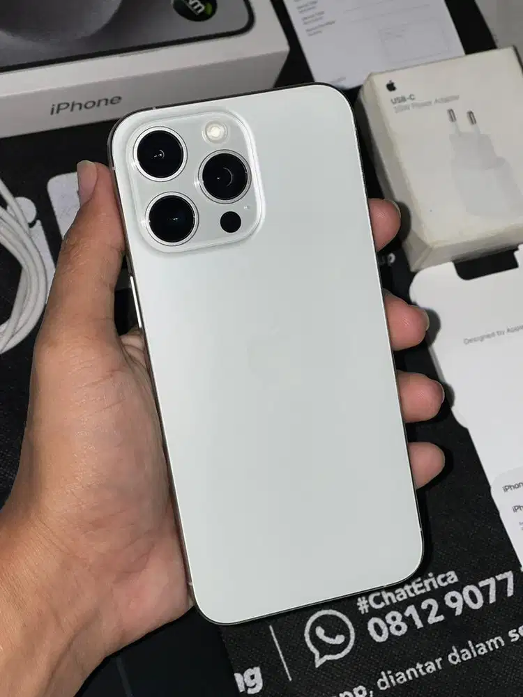 iPhone 15 PM 256 iBox BH 97% Garansi on NETT