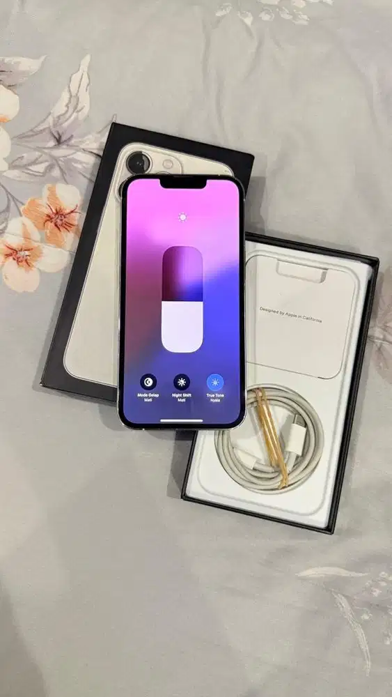 Dijual Iphone 13 Pro 256GB Silver Mulus Lengkap Terdaftar