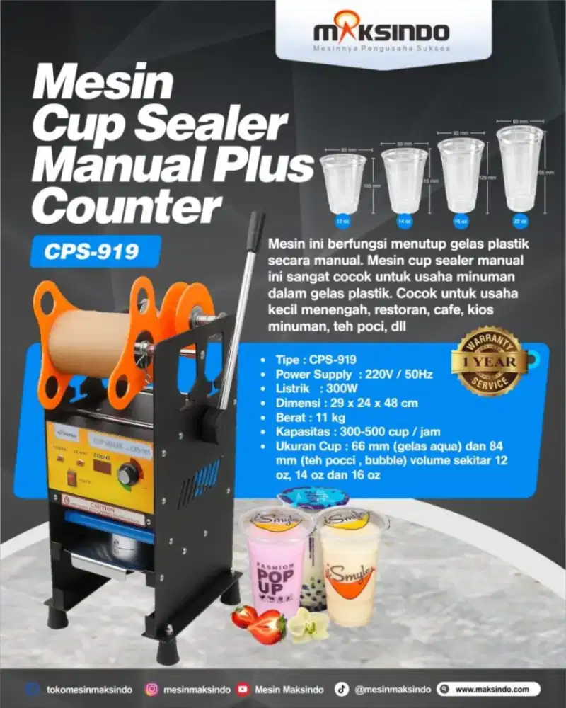 Mesin Cup Sealer