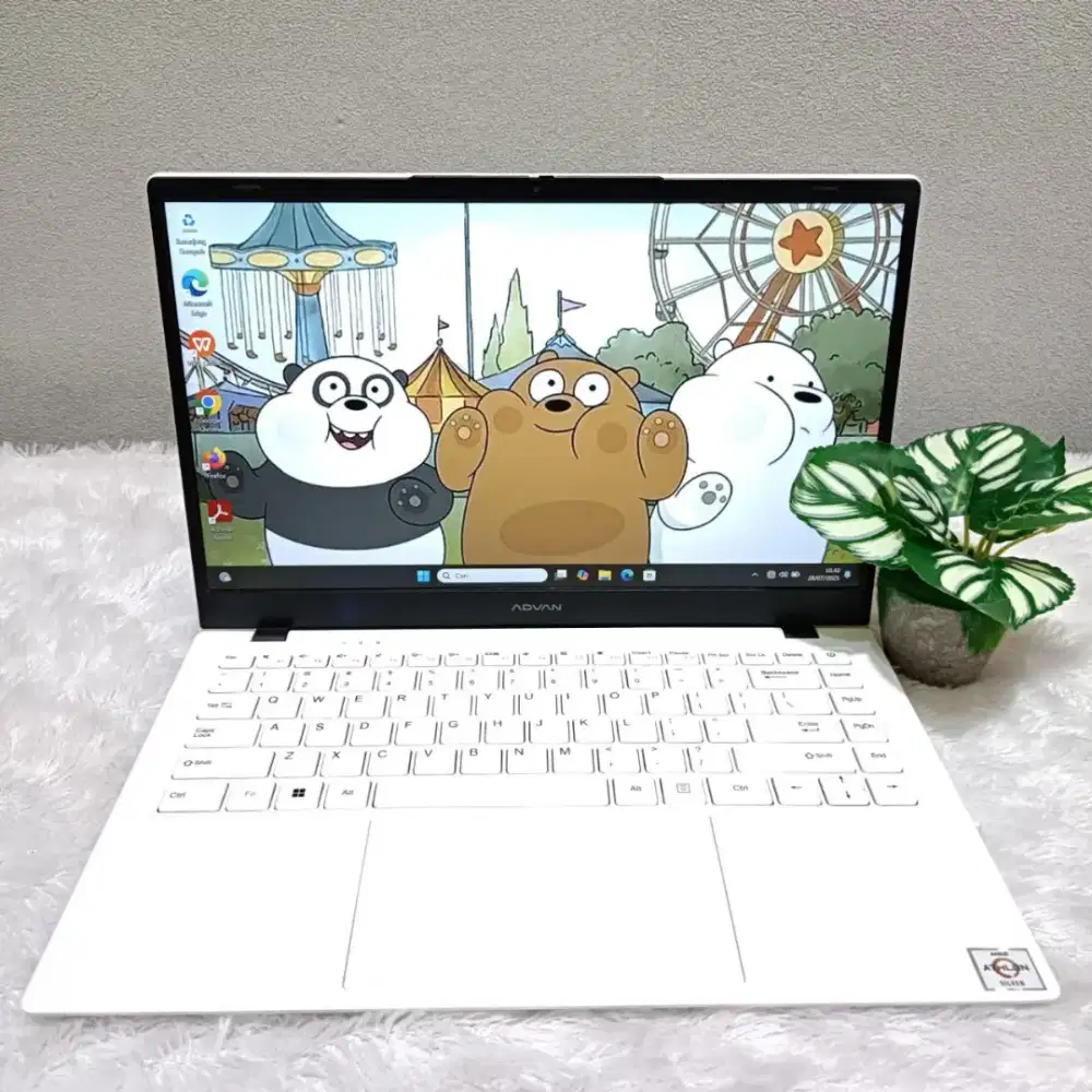 LAPTOP ADVAN SOULMATE X ATHLON SILVER 3020E RAM 8GB SSD 128GB 14.0 FHD