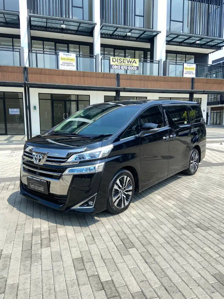 VELLFIRE TYPE G 2018  KONDISI KONDISI ISTIMEWA INTERIOR RAPIH